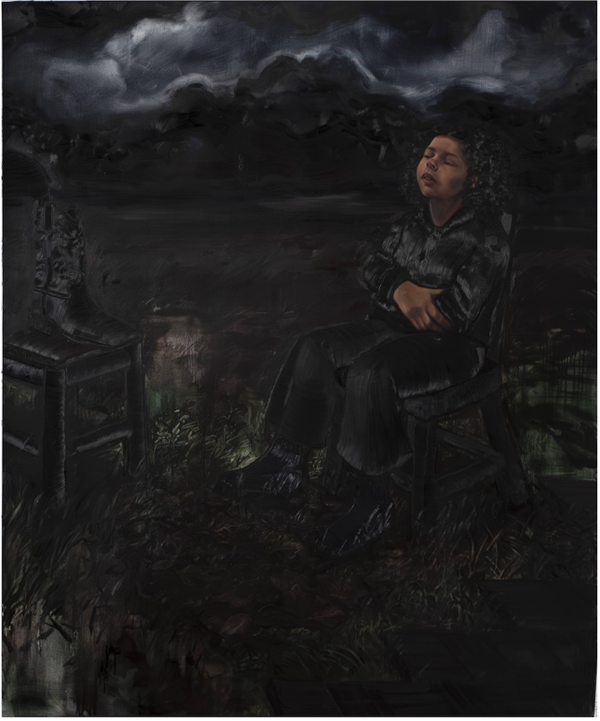 Cowboys Cry, Oil on Canvas, 2025. 62inx51in-0